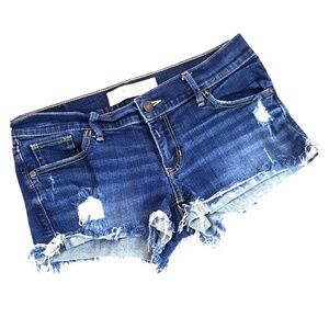 Abercrombie Factory Destroyed Denim 4 w27 Stretch